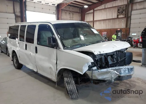 2012 Chevrolet Express 2500 Lt z USA, uszkodzony, nr VIN 1GAWGRFG5C1138266